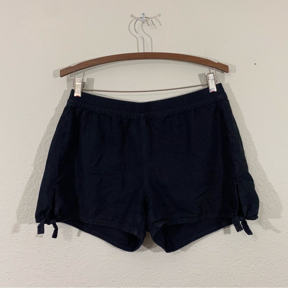 Madewell Side Tie Black Shorts - Picture 5 of 14